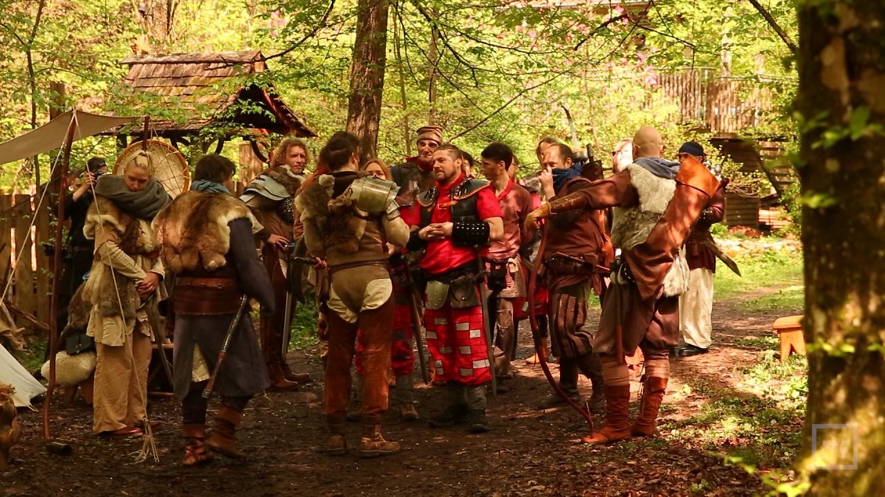 Ein Bild vom Live Action Rollenspiel "Die Welt der Verurteilten" von Gothic in Deutschland