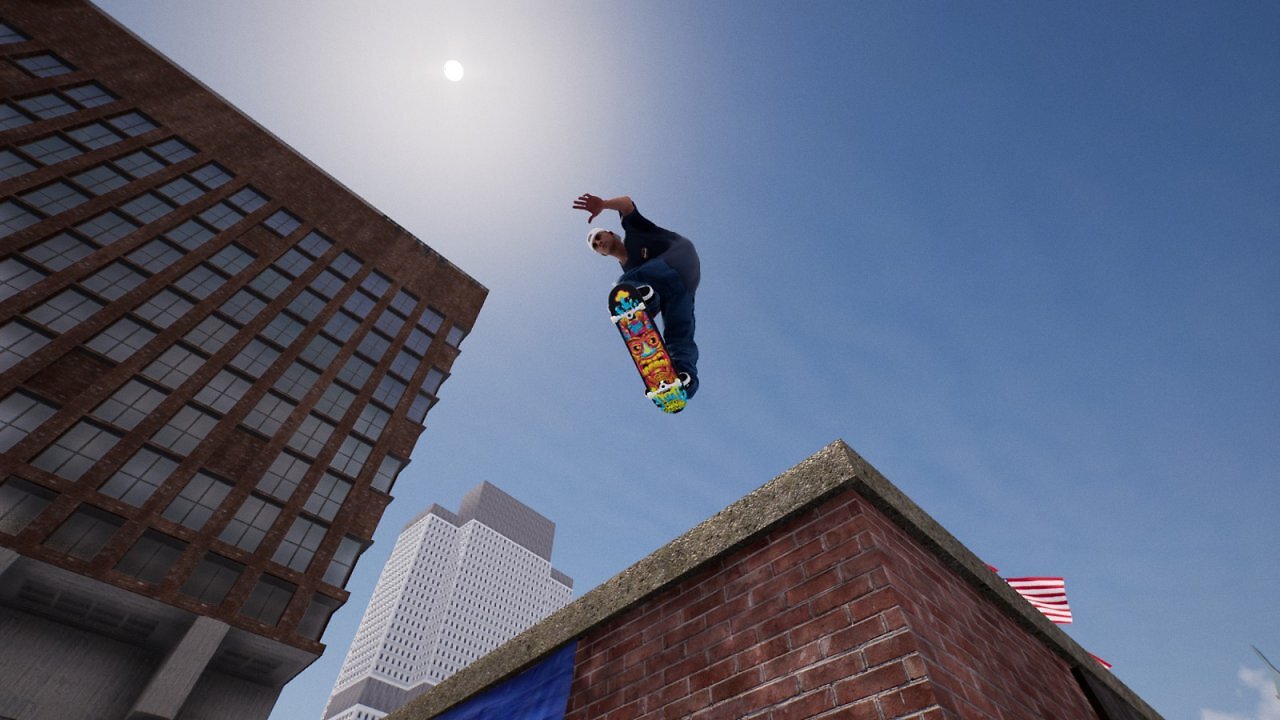 Session: Skate Sim mit den Füßen