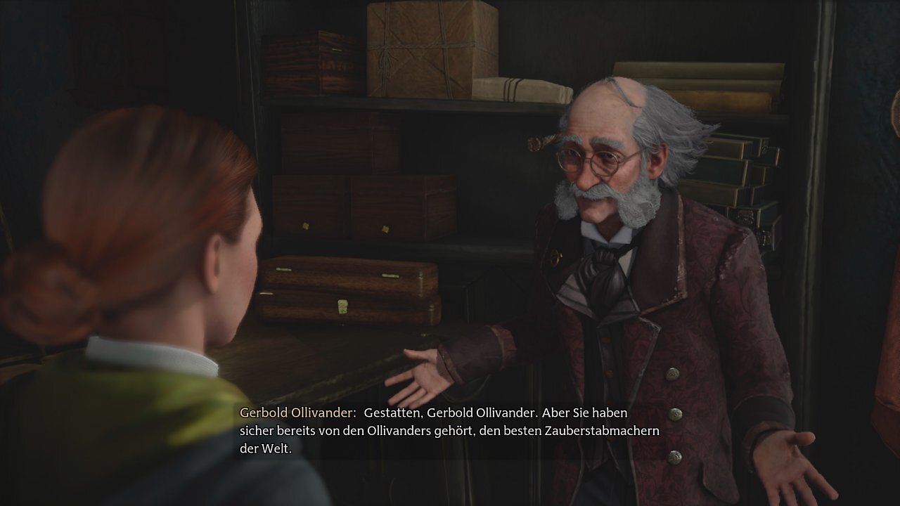 Dialog mit Ollivander