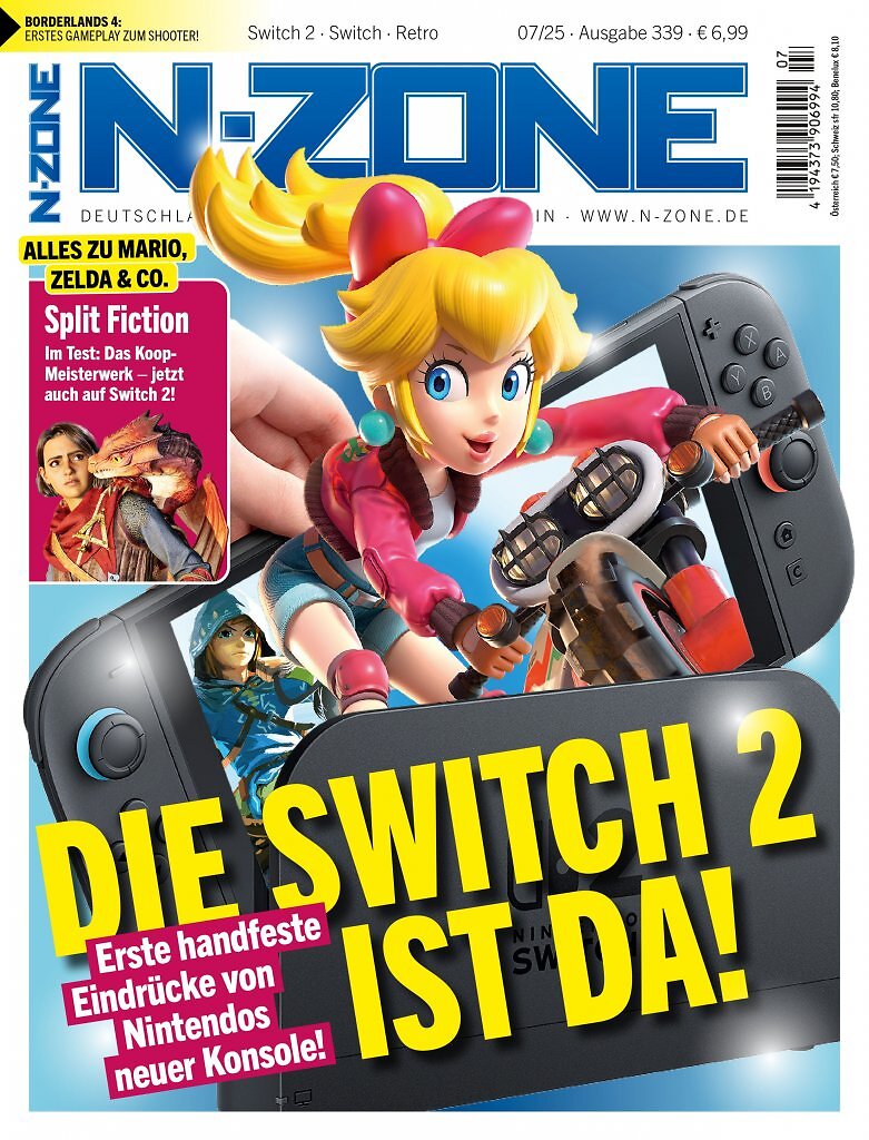 Das Cover der N-ZONE 07/25
