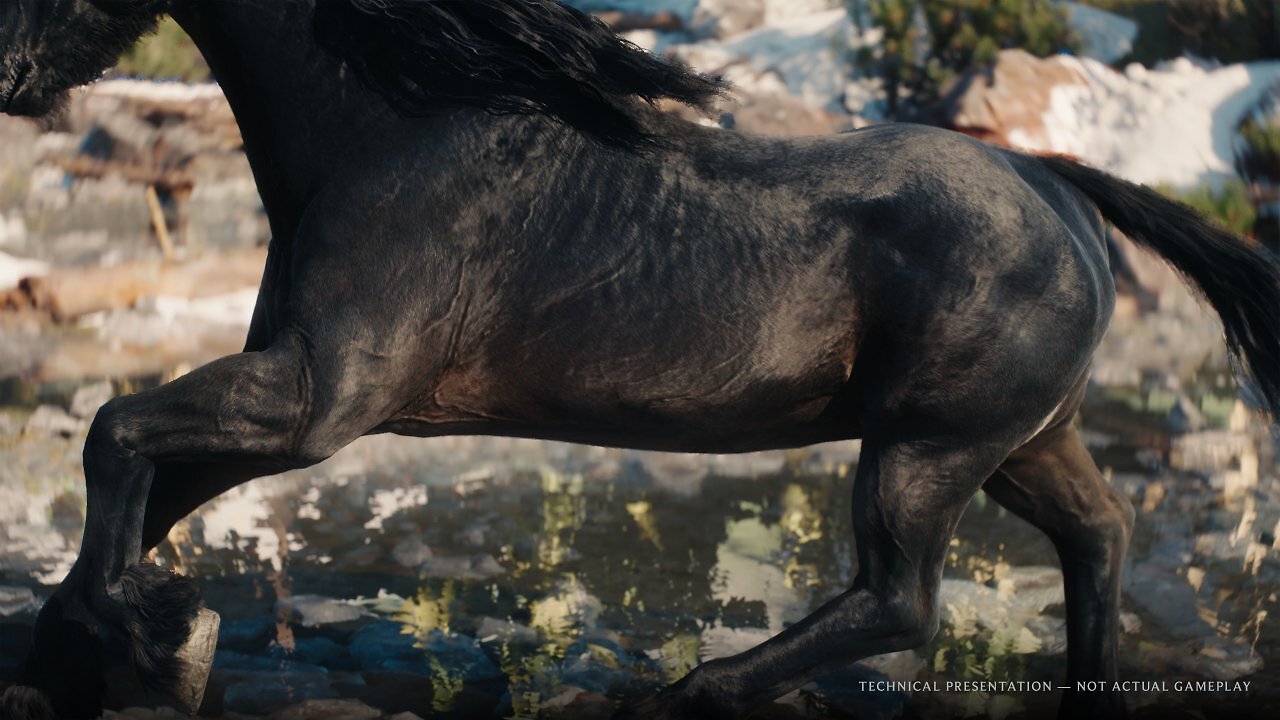 [03/06/2025] Der erste Blick auf Ciris Pferd namens Kelpie aus der Tech-Demo von Witcher 4 ist wirklich beeindruckend. Besonders spannend ist allerdings die Interaktion zwischen den beiden.