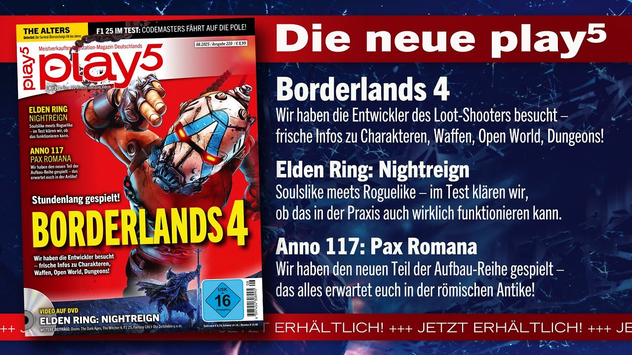 Die wichtigsten Themen der play5 08/25
