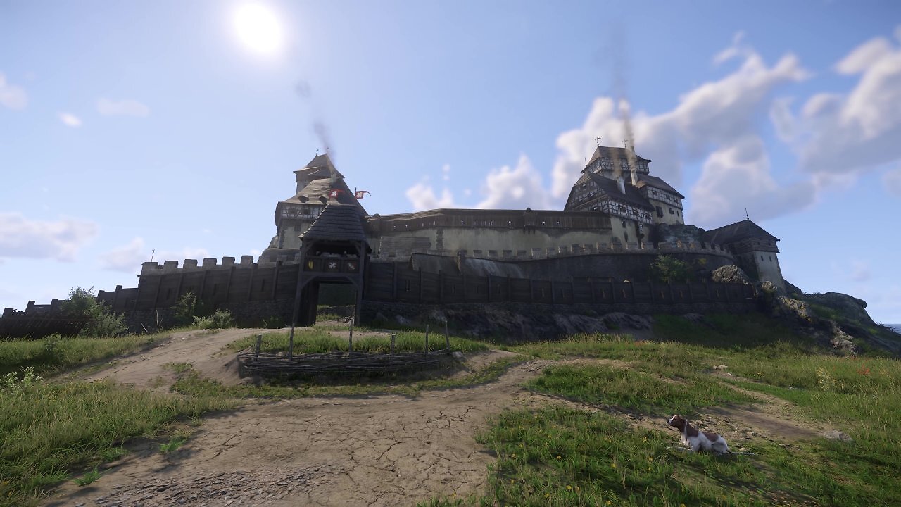 Die Burg Trosky aus Kingdom Come Deliverance 2 im Panorama