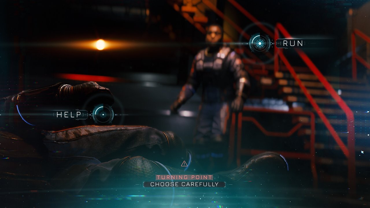 [29/08/2025] Wie üblich in den Spielen von Supermassive Games müssen wir auch in Directive 8020 wieder häufig eine Wahl treffen, die über Leben und Tod entscheiden kann.