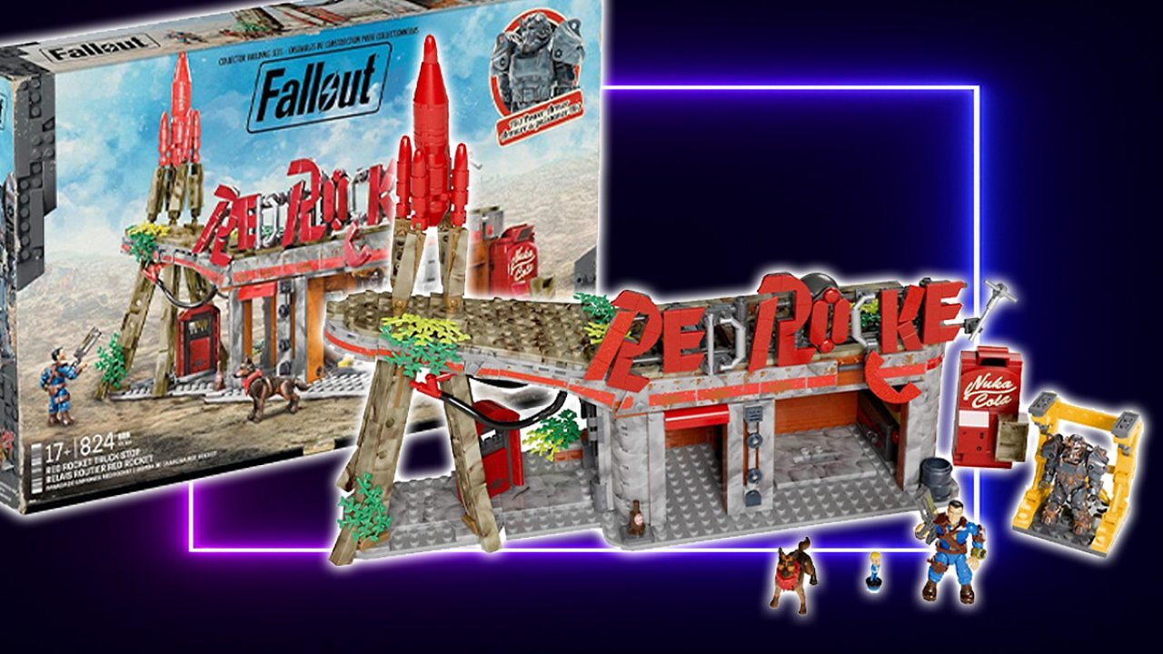 [26/08/2025] Fallout-Fans aufgepasst! Red Rocket Raststätte mit Dogmeat aus über 800 Klemmbausteinen zum Bestpreis!&nbsp;