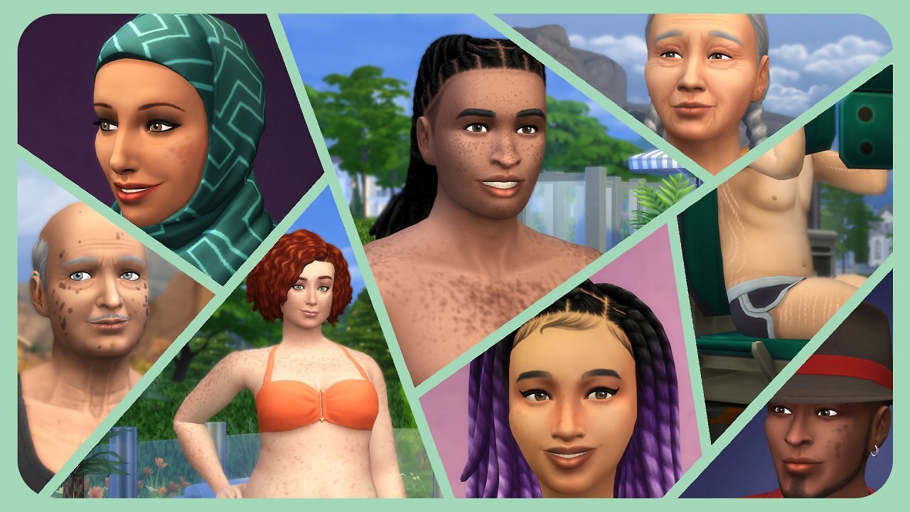 [21/08/2025] Einzigartig schön: Neues Update für Die Sims 4 bringt realistische Hautdetails ins Spiel