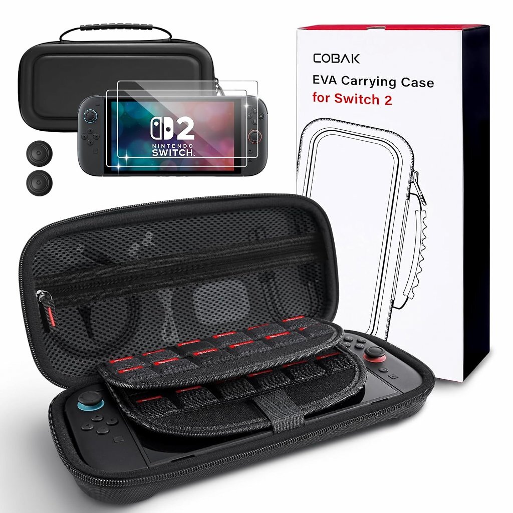 Kurz 46% Rabatt: Beliebte Switch 2 Tragetasche inklusive Zubehör-Set kostet bei Amazon keine 13 Euro