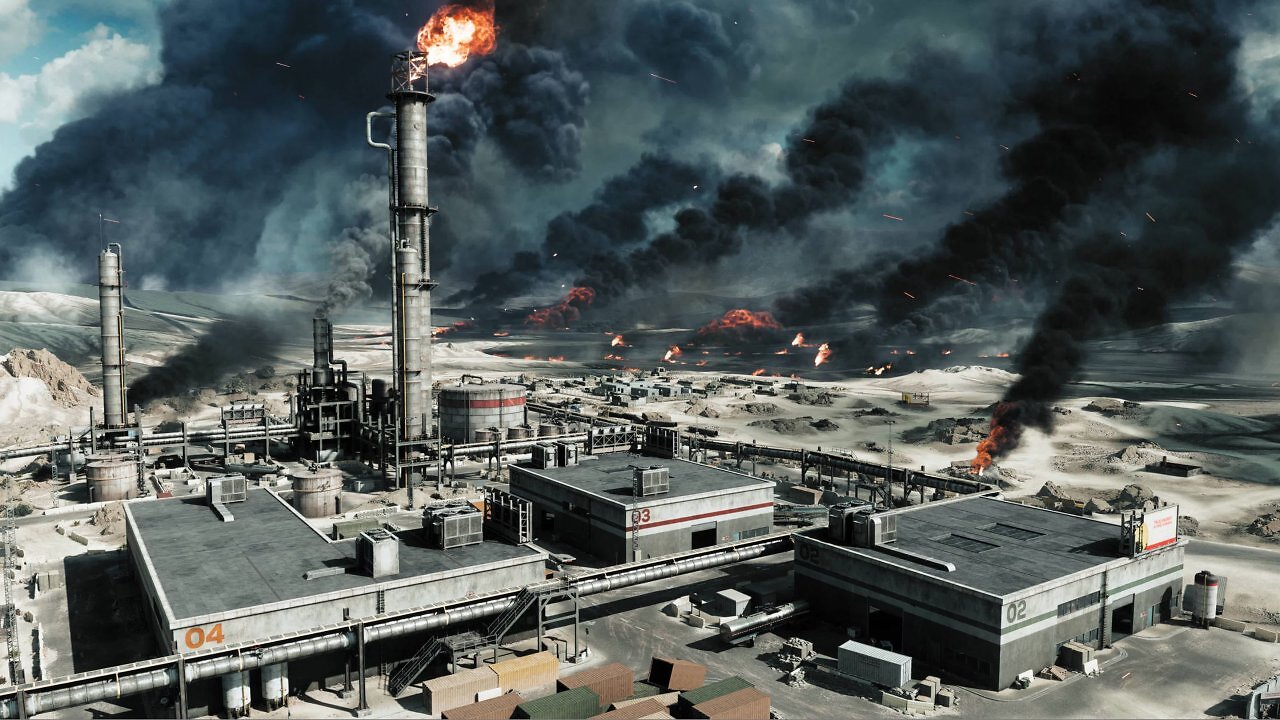 [17/09/2025] Die Ölraffinerie von Operation Firestorm bietet eine Menge Spielplätze für Infanterie, aber auch Fahrzeuge.