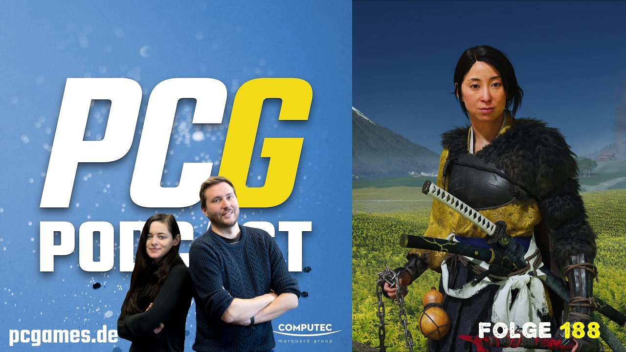 [26/09/2025] In Folge 188 des PC Games Podcast stellen wir Ghost of Yotei ins Rampenlicht. Der PS5-Exklusivtitel glänzt mit einer wunderschönen Spielwelt und brachialen Schwertkämpfen.
