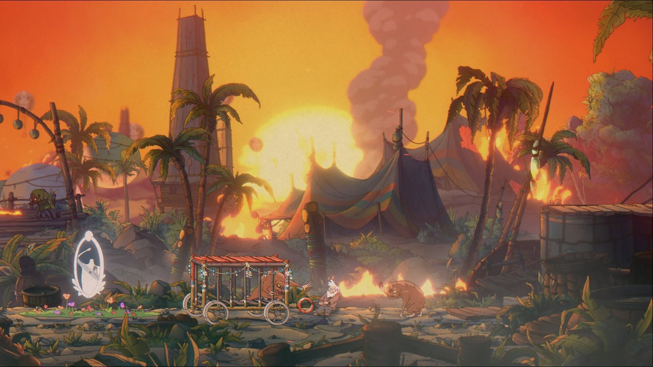 Der handgezeichnete Look hat einen ganz eigenen Charm und entfaltet eine besondere Spiel-Atmosphäre.