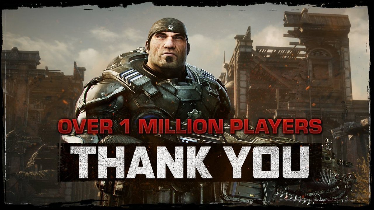 [01/09/2025] So feierte The Coalition den Meilenstein von einer Million Gears of War: Reloaded-Spieler auf X.