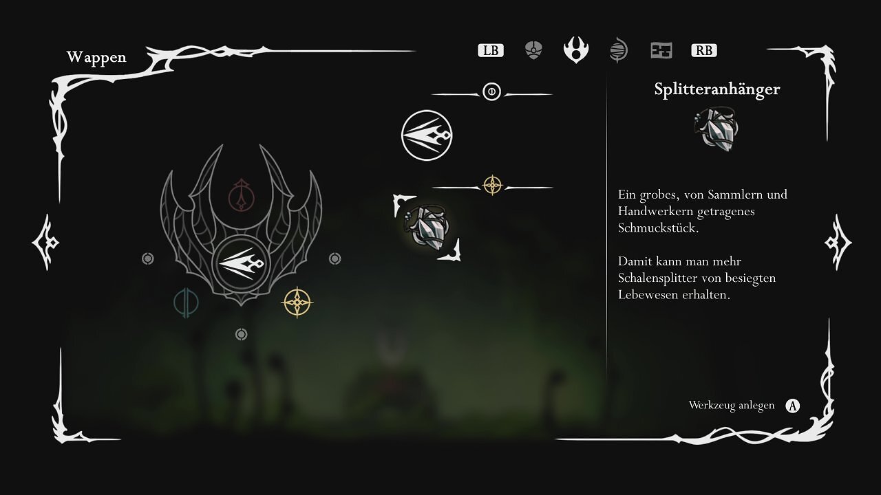 [10/09/2025] Die verschiedenen Wappen verschaffen euch unterschiedliche Movesets. Manche davon sind besser für Kämpfe und andere fürs Platforming geeignet.