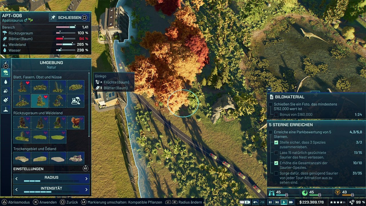 [27/10/2025] Terraforming ist in Teil drei deutlich zugänglicher als in den Vorgängern. Deswegen können wir noch schönere Parkanlagen bauen.