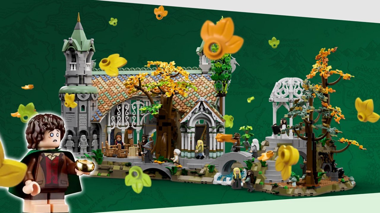 [07/10/2025] Nur noch heute für 6 Cent pro Stein: Lego Herr der Ringe Bruchtal Set fliegt am Prime Day aus dem Lager