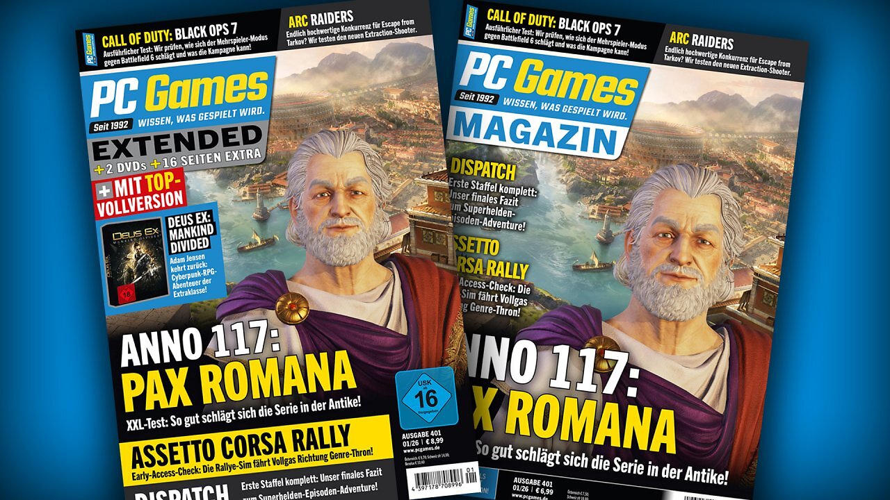 [13/12/2025] Die beiden Magazin-Varianten der PCG 01/26