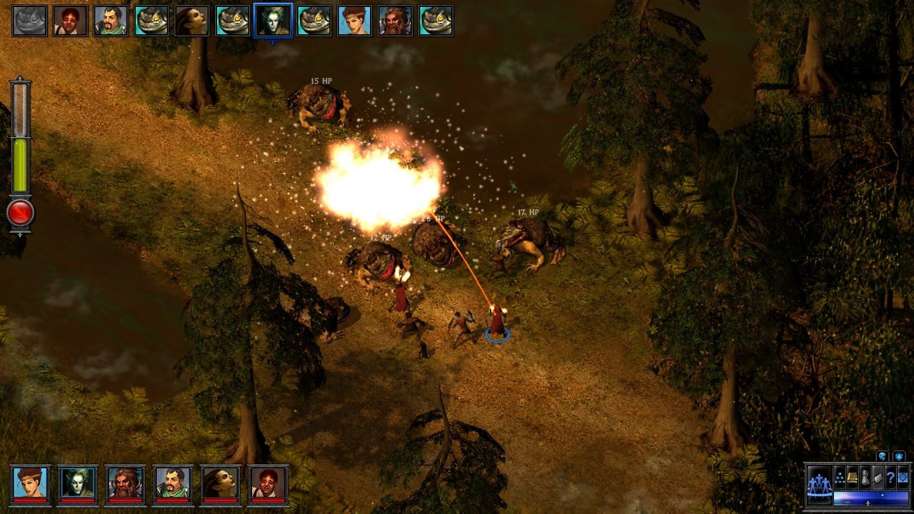 Screenshots aus der Neuauflage von The Temple of Elemental Evil