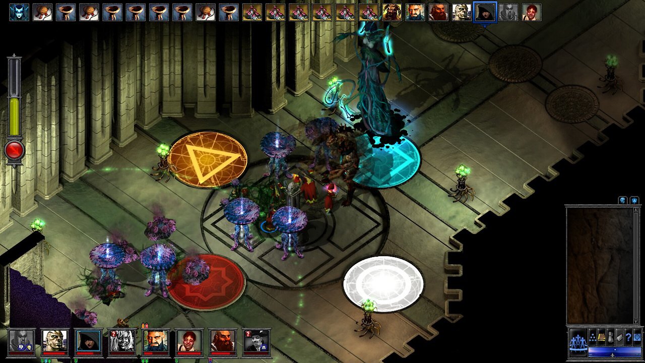 Screenshots aus der Neuauflage von The Temple of Elemental Evil