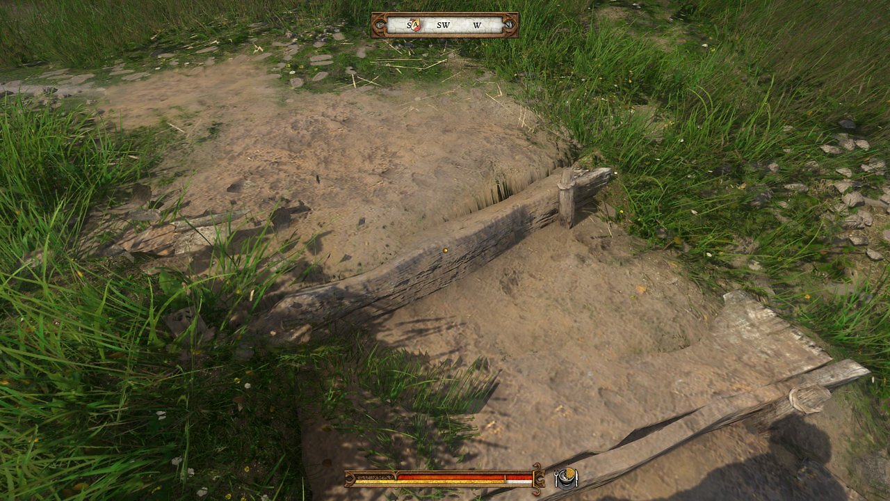 Eine Außentreppe mit Holzplanken - PS5 & Xbox-Series-Update.