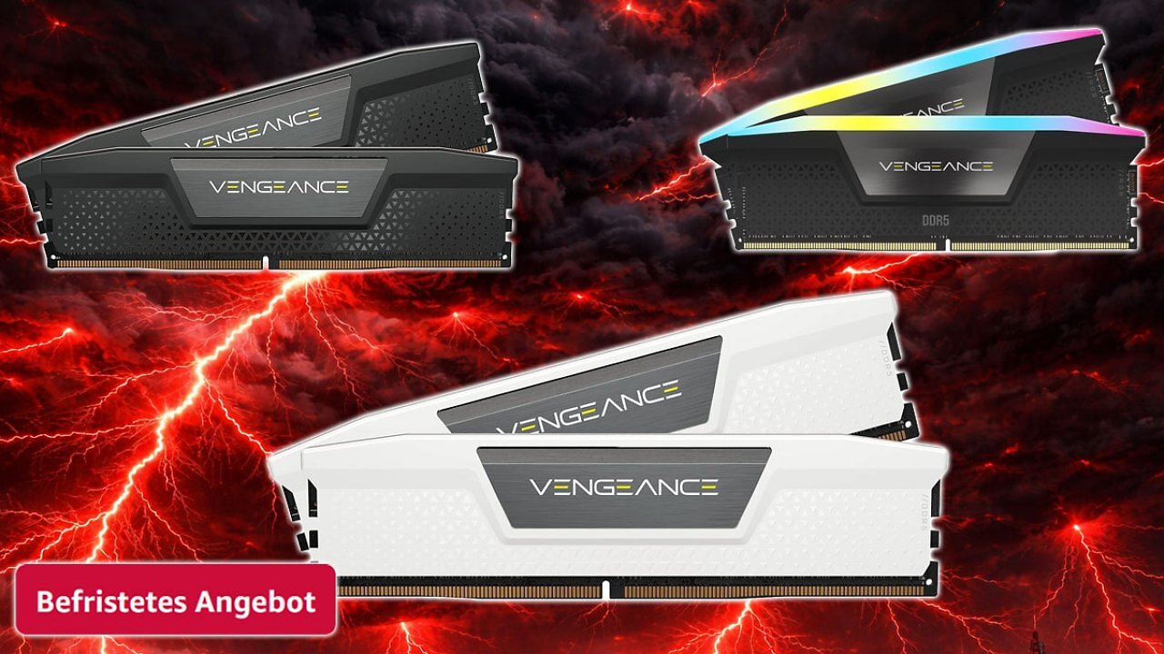 [24/03/2026] DDR5-6000 bei Amazon viel günstiger als anderswo: Weißer Corsair Vengeance in 32 GB