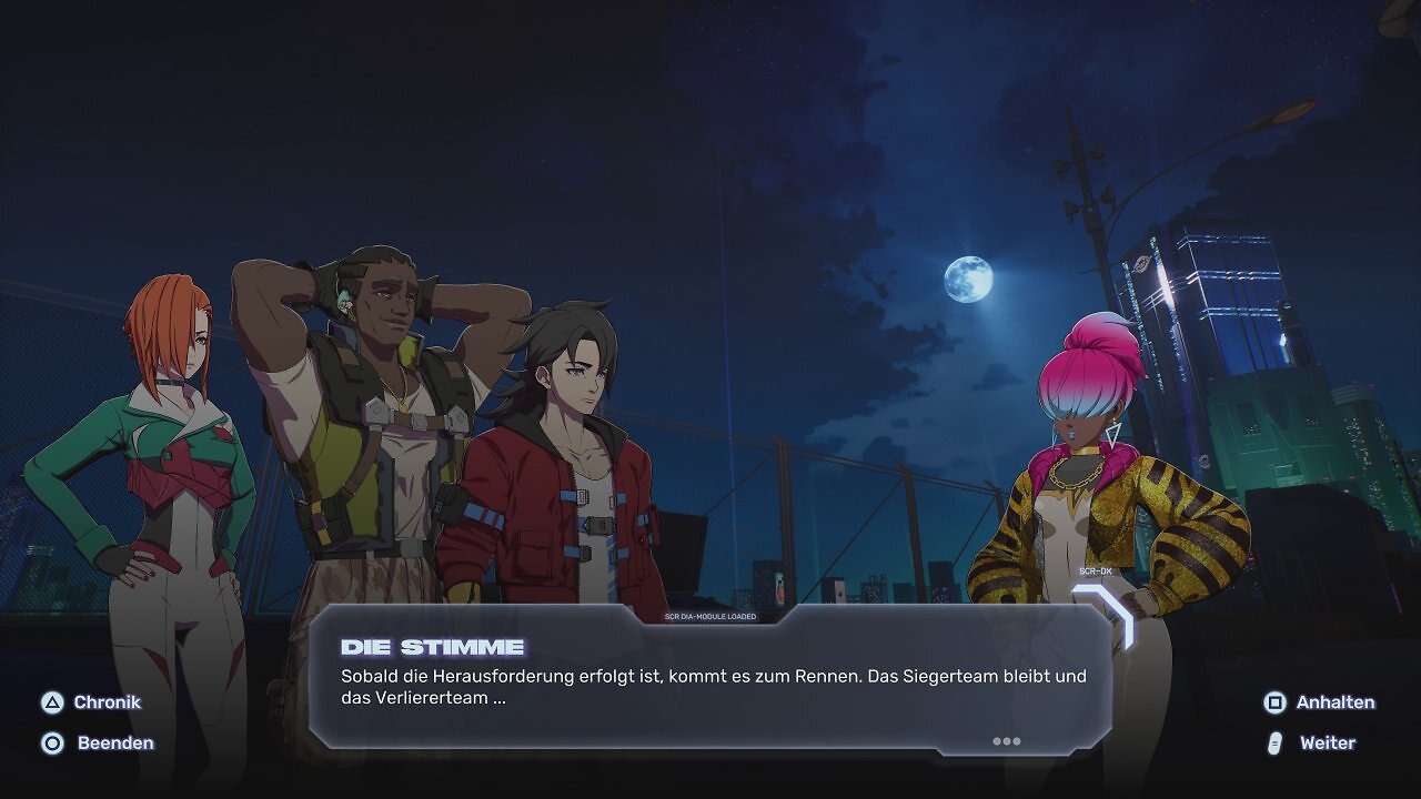 [19/03/2026] Die Story wird als Visual Novel erzählt. Nette Idee für ein JRPG - hier eher unpassend.