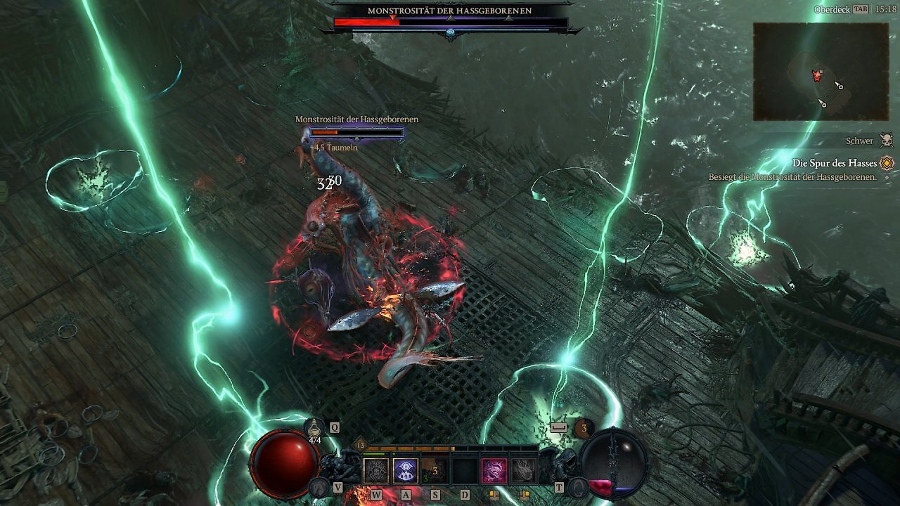 Die Bosskämpfe sind ein Highlight von Lord of Hatred.