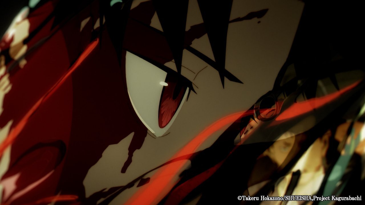 Frame aus dem ersten Trailer zum Anime Kagurabachi