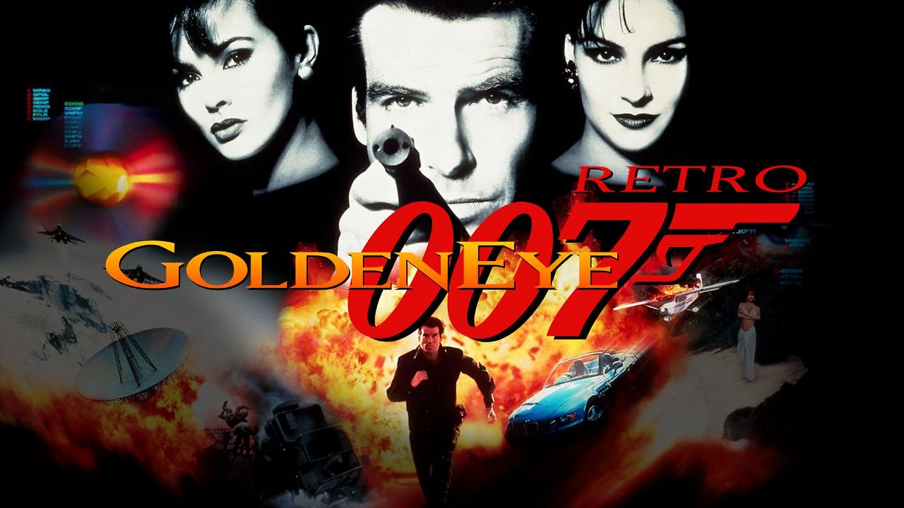 Cover des Videospiels zu GoldenEye 007 als Retro-Special