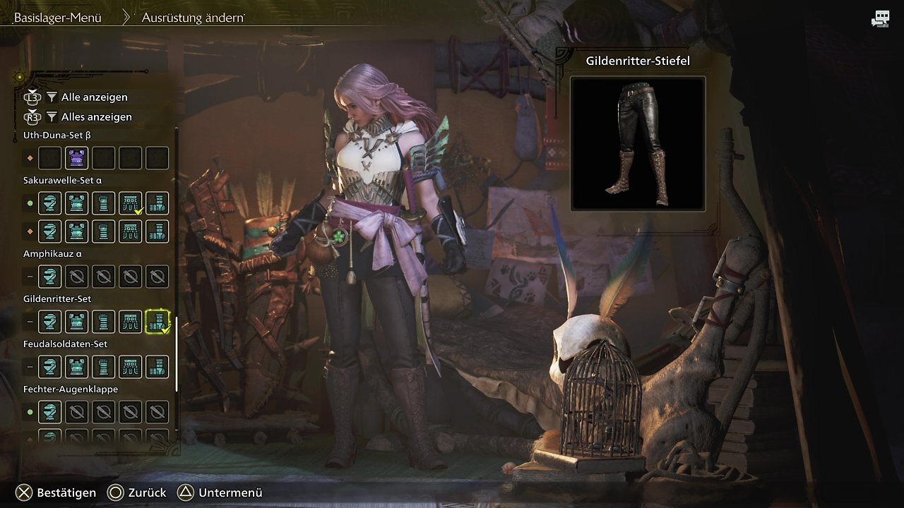 [26/06/2026] Die zwei Stunden im Charaktereditor waren nur der Anfang: Mit den zahlreichen Rüstungsoptionen geht der Spaß in Monster Hunter Wilds erst so richtig los.