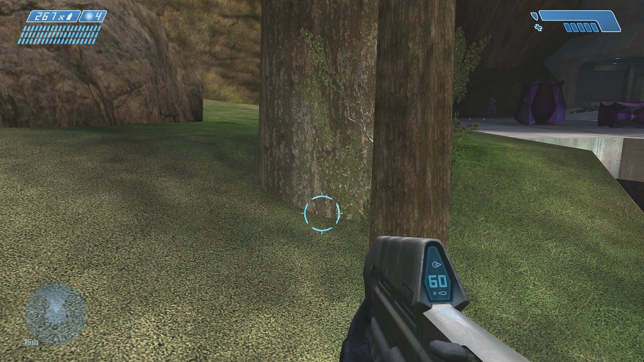 Bäume im Original von 2001 (via Master Chief Collection)
