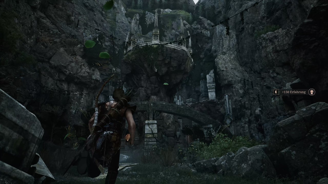 Der Held schaut auf den neuen Fokusplatz im Gothic Remake