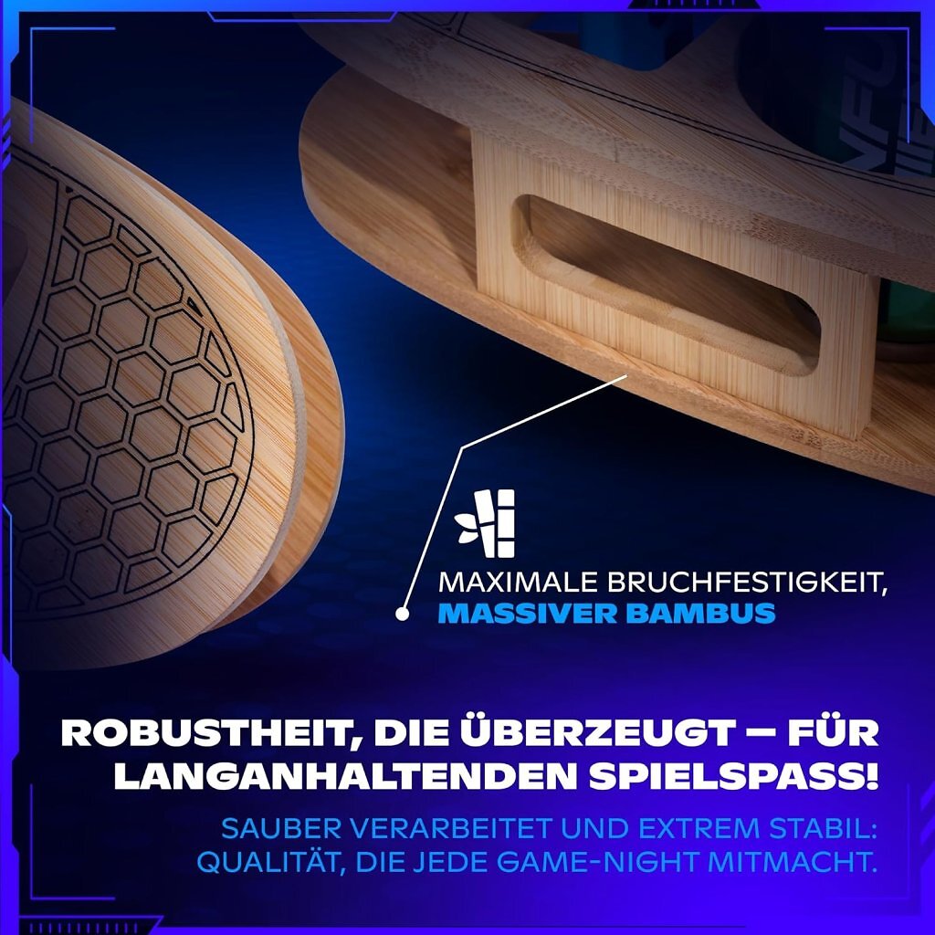 [16/07/2026] Das SnackPad soll kein billiges Plastikteil sein, sondern ist laut Hersteller aus massivem und robustem Bambusholz gefertigt.