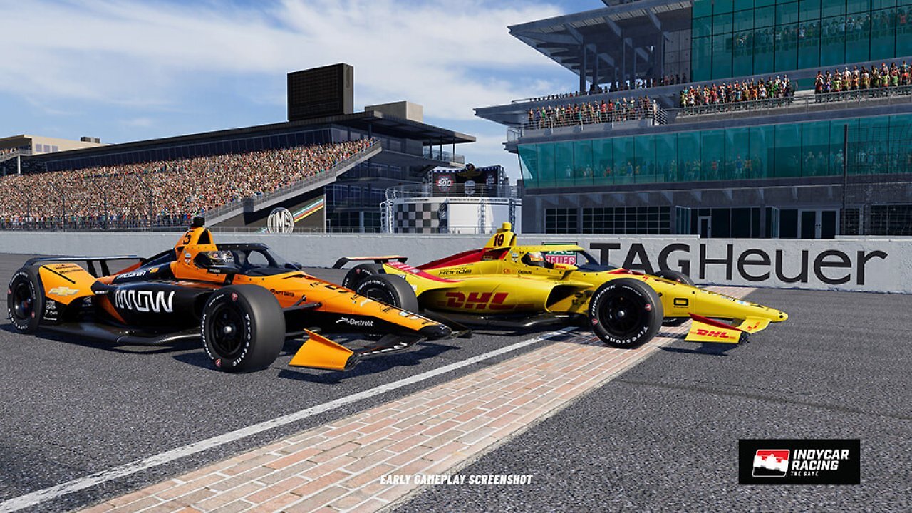 Spielszene aus INDYCAR Racing The Game