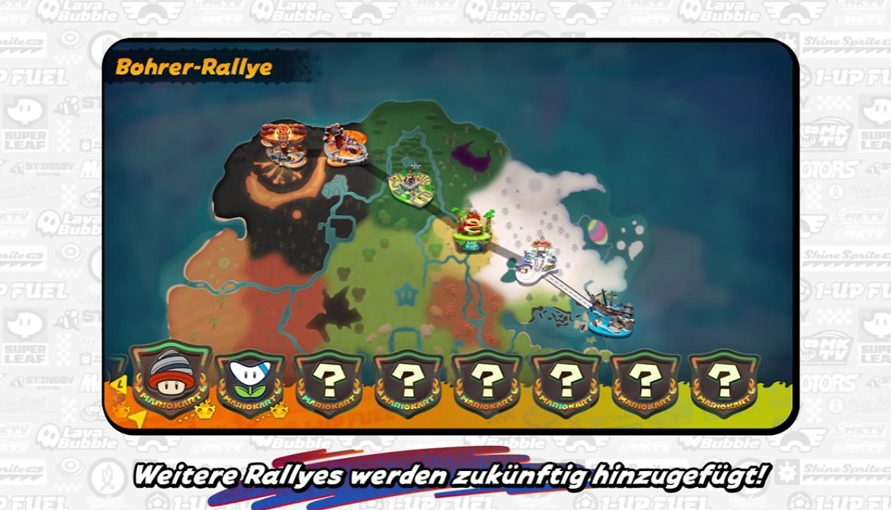 [02/07/2026] Das neue Update für Mario Kart World führt endlich neue Cups für die Knockout-Tour mit anderen Streckenverläufen ein.
