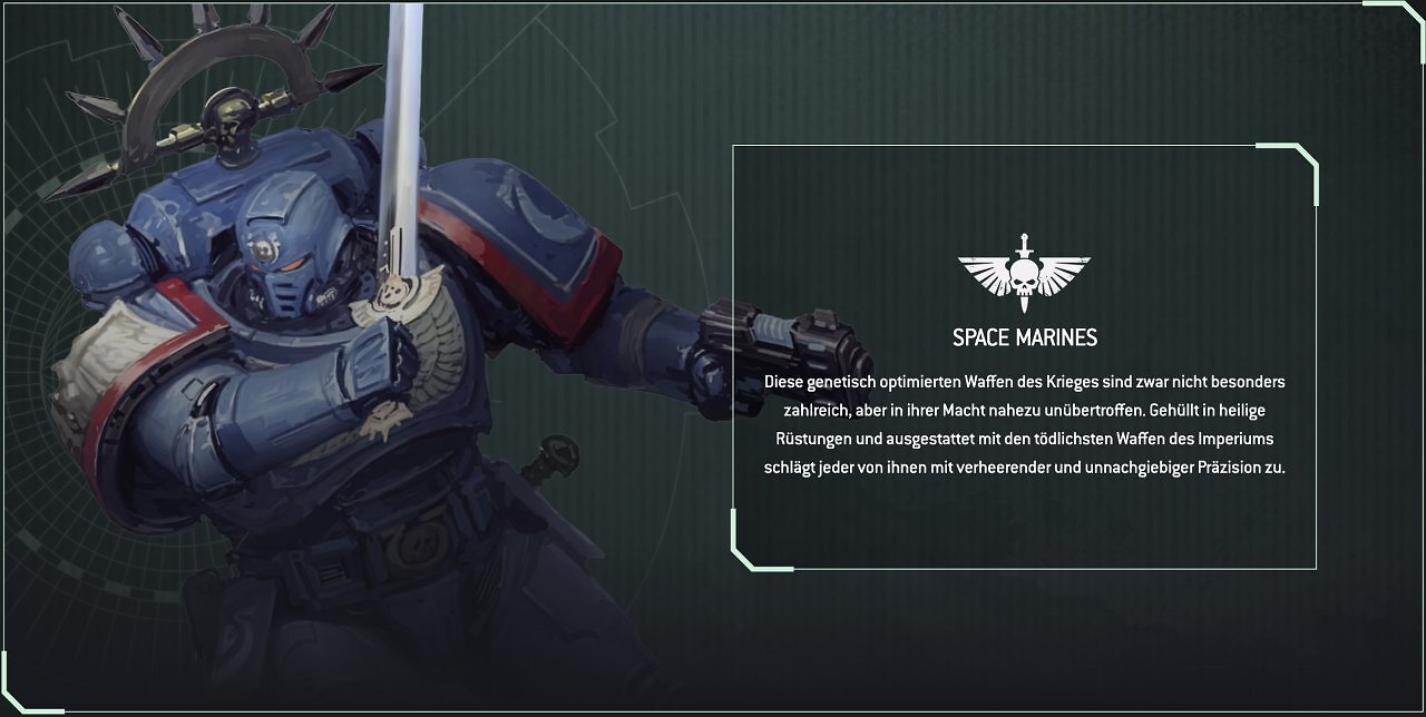 [01/07/2026] Space Marines sind ein echter 40k-Klassiker und dürfen in keinem Spiel zum düsteren Sci-Fi-Universum fehlen.
