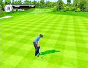 DER MEISTER SELBST Tiger Woods beim Putten kurz vor dem Birdie.