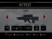 Vor dem Einsatz dürfen Sie sich Waffen, Granaten und Goodies aussuchen.