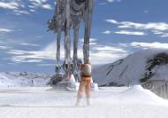 Dieser AT-AT liegt gleich im Schnee. Nur wei&szlig; er noch nichts von diesem drastischen Vorhaben. 