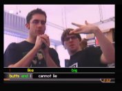 Nico und Chris rappen &uuml;ber ihre Traumfrau.