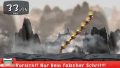 Gar nicht so leicht, diese Primatenbande zu balancieren.