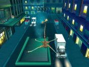 Aus Angst vor Bakterien ber&uuml;hrt Giraffe Melman m&ouml;glichst nicht den Boden. 