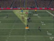 Nur innerhalb des gelben Lichtkegels kann der Quarterback sehr pr&auml;zise P&auml;sse werfen.