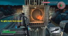 Die Szene mit dem Raketenrucksack sorgt gleich bei der ersten Mission für Adrenalin.