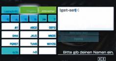 Geben Sie einen der Cheats als Profilnamen ein.