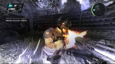 Ganz schön fies, aber so läuft nun mal das Gameplay: Verlangsamen Sie die Zeit, dürfen Sie die Gegner aus nächster Nähe kalt machen.