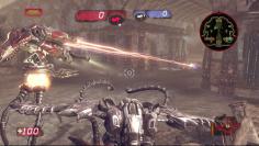 Mit unserem Fury-Gleiter geben wir einem Darkwalker Rückendeckung.