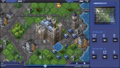 Tom Clancy's EndWar für PSP - London: Man beachte den putzigen Pixel-Big-Ben. Nur der Londoner Nebel hat es nicht auf die PSP geschafft. (BILD: play³)
