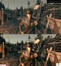 Grafikvergleich zwischen der PS3- und 360-Version von Call of Juarez: Bound in Blood. Einstellungen: Kontrast- und Farbwerte sind bei Beiden auf "Standard" gesetzt. Beide Versionen nahmen wir in einer Auflösung von 720p (1280x720, HDMI) auf.
