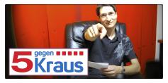 5 gegen Kraus: Diese Kandidaten treten morgen an!
