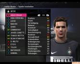 PES 2010: Werte und Spielergesichter von Inter Mailand und AS Rom