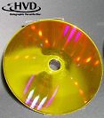 Holographic Versatile Disc (HVD): Zwischen 1 und 10 Terabyte sollen auf diese Disc passen.